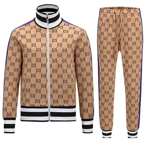 gucci style tracksuit|gucci tracksuits for men.